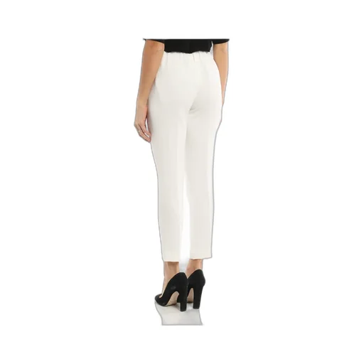 Cropped Leg Tailored Trousers