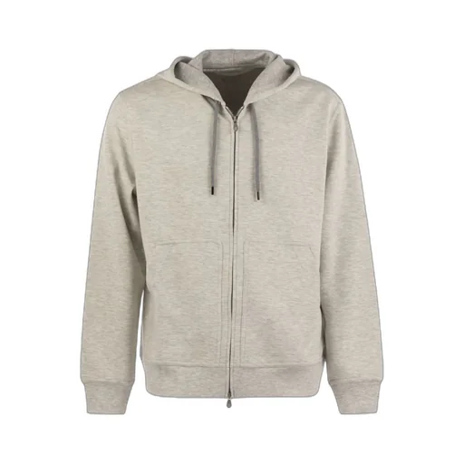 Zip-Up Drawstring Hoodie