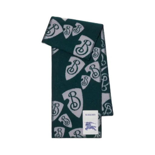 B Shield Wool Scarf