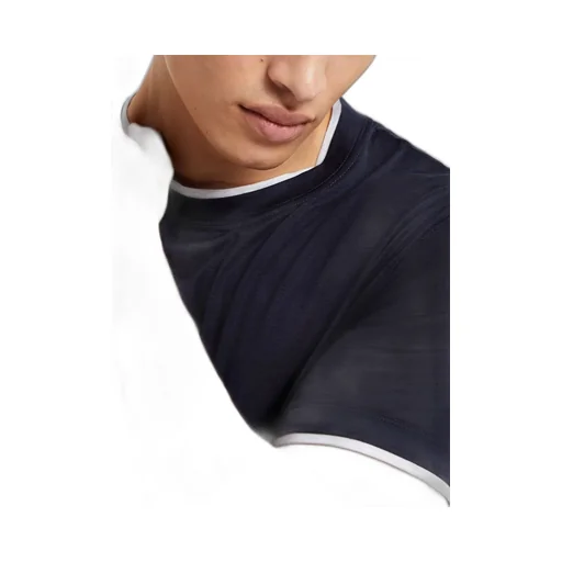 Double Layer Crewneck T-Shirt