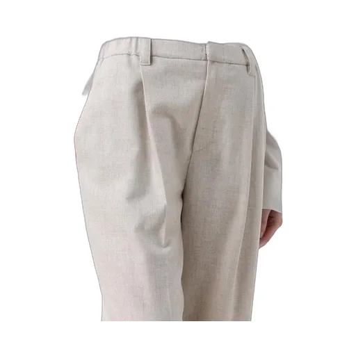 Pleat-Detail Trousers