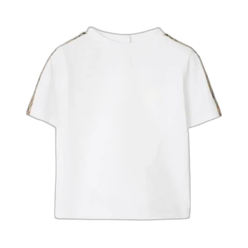 Logo Printed Checked T-Shirt