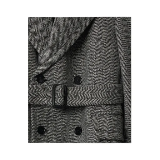 Double-Breasted Trench Coat