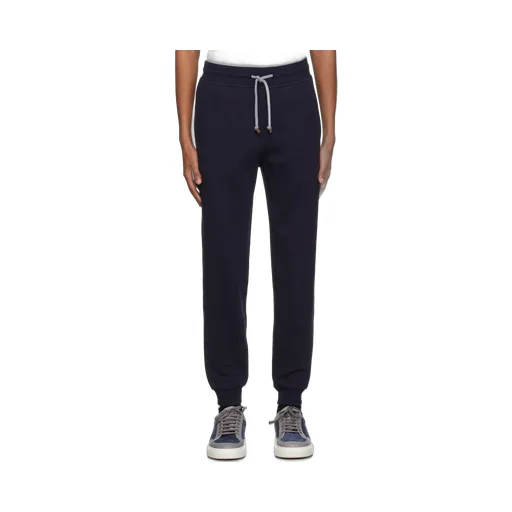 Elasticated Drawstring-Waistband Track Pants
