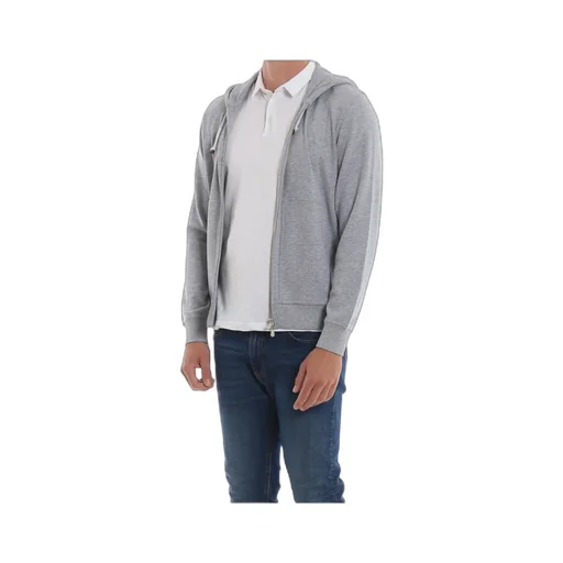 Zipped Drawstring Hoodie