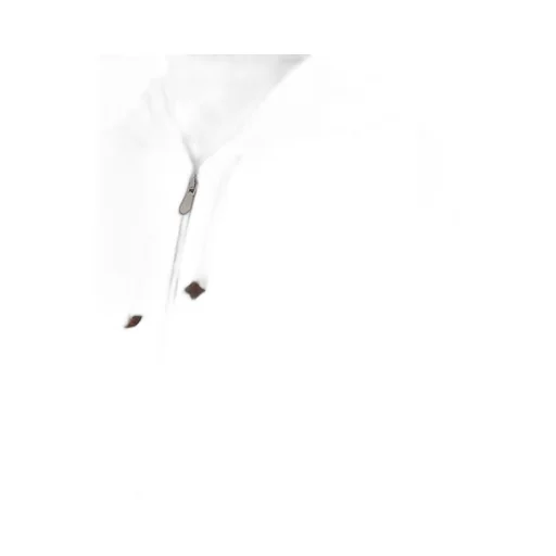 Zipped Drawstring Hoodie