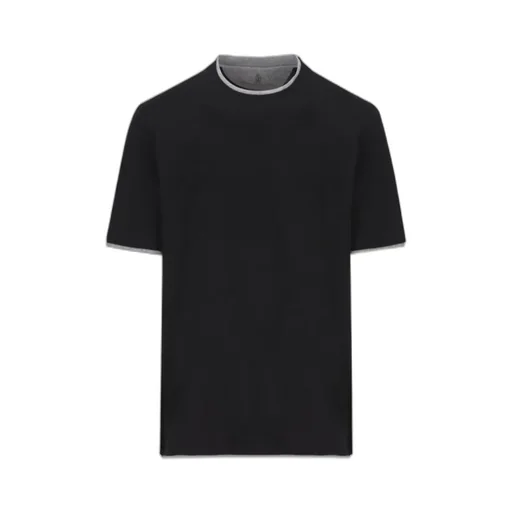 Layered-Effect Crewneck T-Shirt