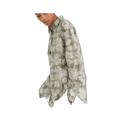 High-Waist Straight-Leg Pants