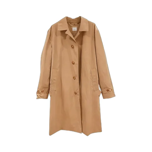 Single-Breasted Trench Coat