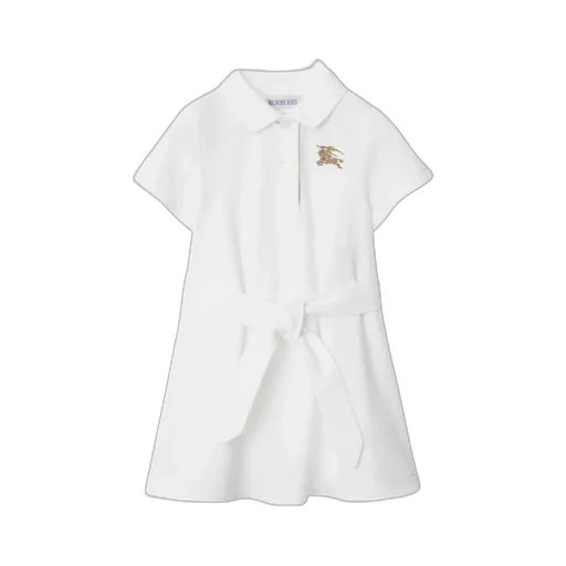 Logo-Embroidered Dress