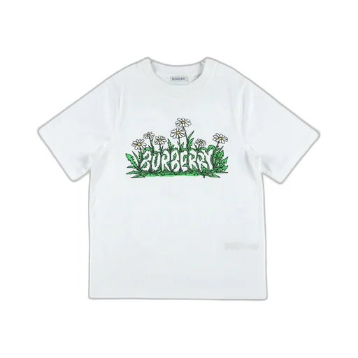 Daisy Logo Printed Crewneck T-Shirt