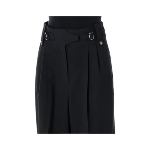 Pleated Belted Pants