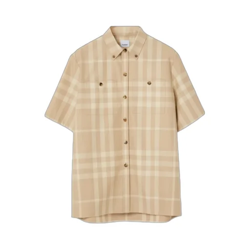 Checked Short-Sleeved Shirt