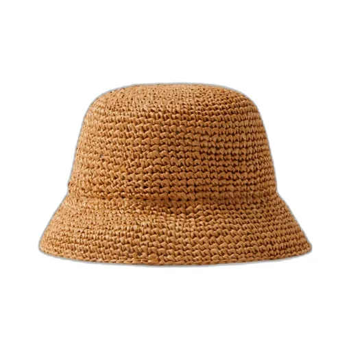 Logo Detailed Woven Bucket Hat