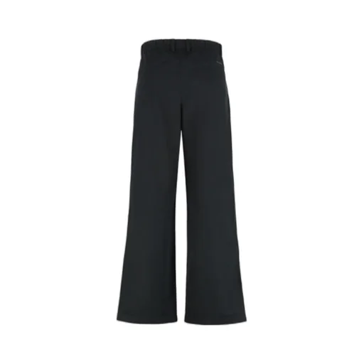 Wide-Leg Elastic Waist Pants