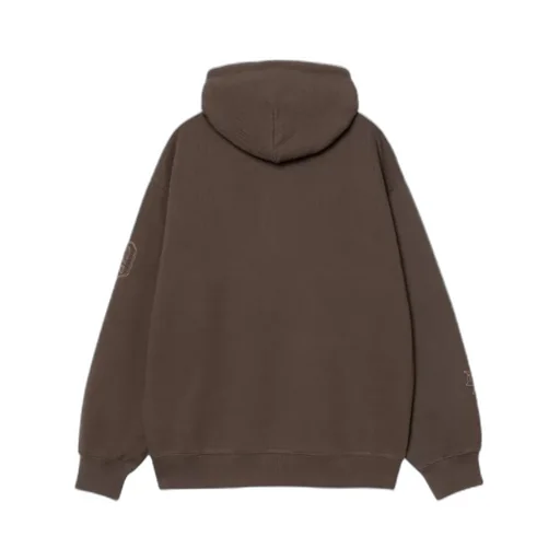 Hooded Hackwork Sweatshirt