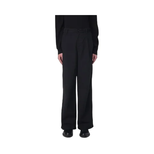 Wide-Leg Elastic Waist Pants