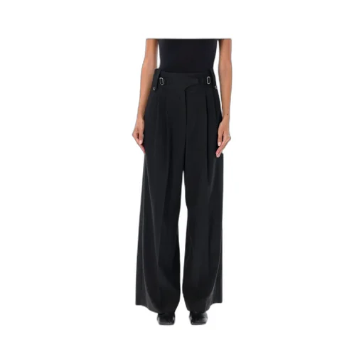 Pleated Belted Pants