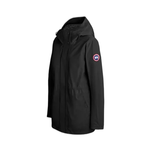 Long-Sleeved Midi Hooded Parka