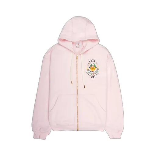 Hoodie With Zipper Pull-Up
