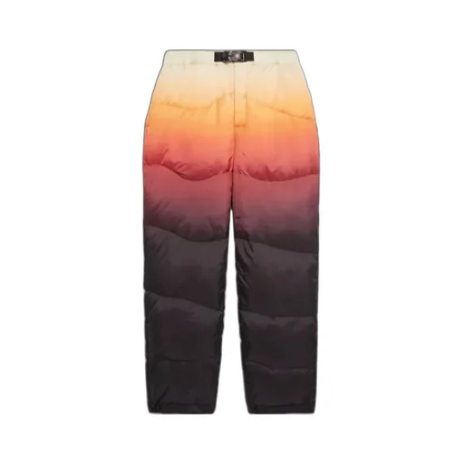 Gradient Quilted Casual Pants