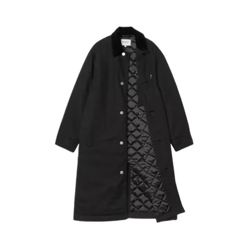 Corduroy Quilted Coat