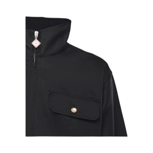 Pocket Zip-Up Shirt Jacket