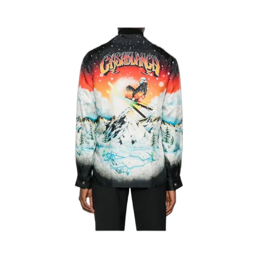 Printed Long-Sleeve Shirt