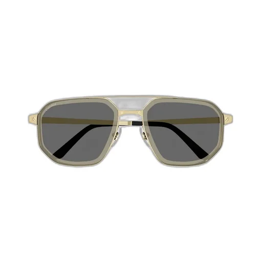 Geometric-Frame Sunglasses