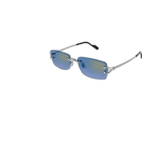 Rectangle-Rimless Sunglasses