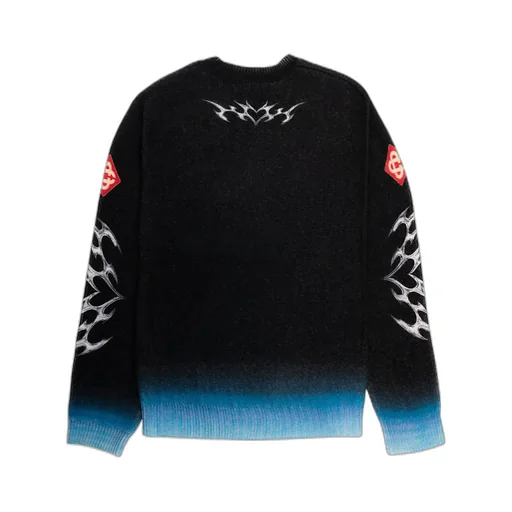 Patterned Knitted Sweater