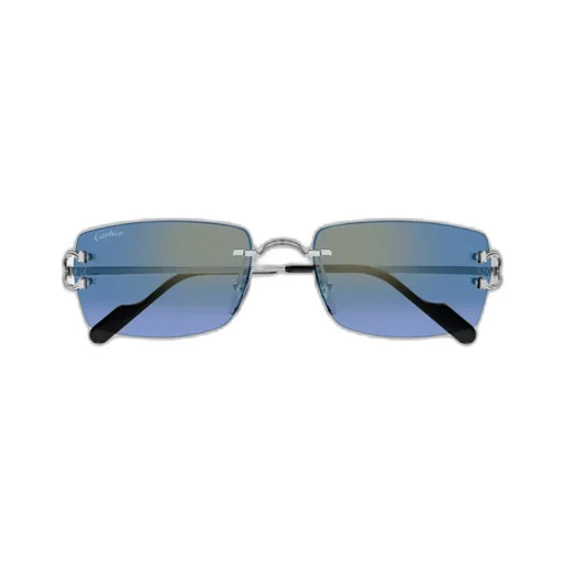 Rectangle-Rimless Sunglasses