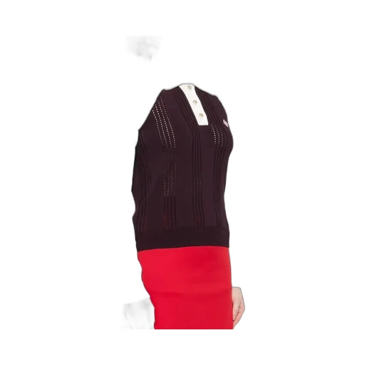 Button-Down Knit Polo Shirt