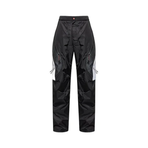 Letter-Pattern Casual Pants