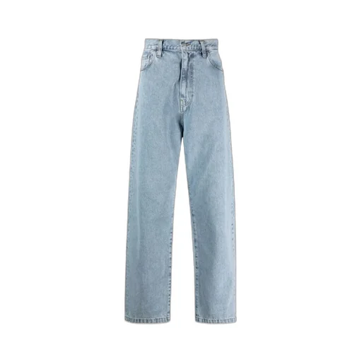 Logo Patch Wide Leg Jeans