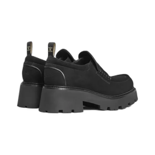 Triomphe Loafers In Suede Calfskin