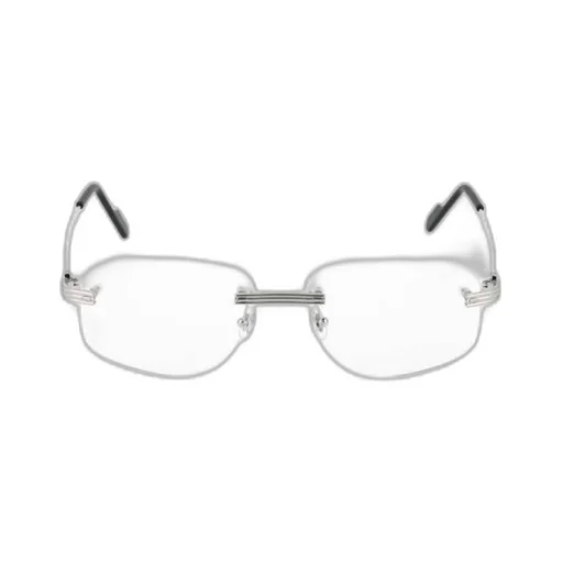 Rimless Oval Glasses