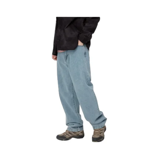 Logo Patch Wide Leg Jeans