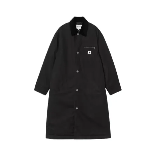 Corduroy Quilted Coat