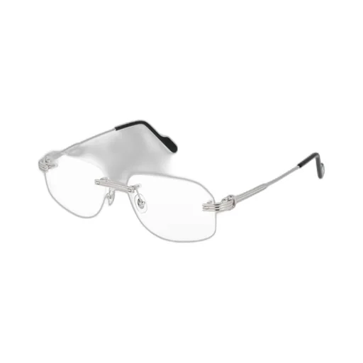 Rimless Oval Glasses