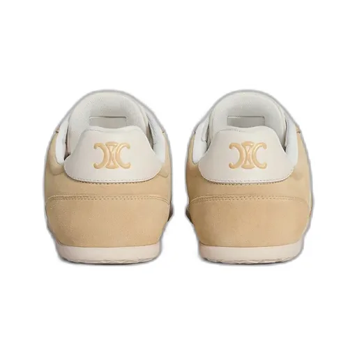 Celine Jogger - Low Lace-Up Sneaker In Suede Calfskin And Calfskin
