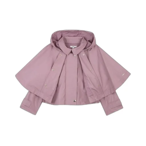 Hooded Cropped Jacket