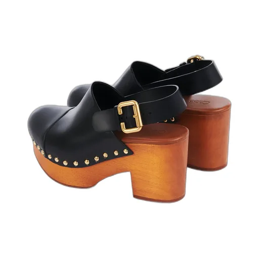 Jeannette Wedge Clogs