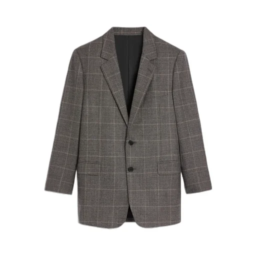 BibliothÈQue Nationale De France Blazer In Prince Of Wales Wool