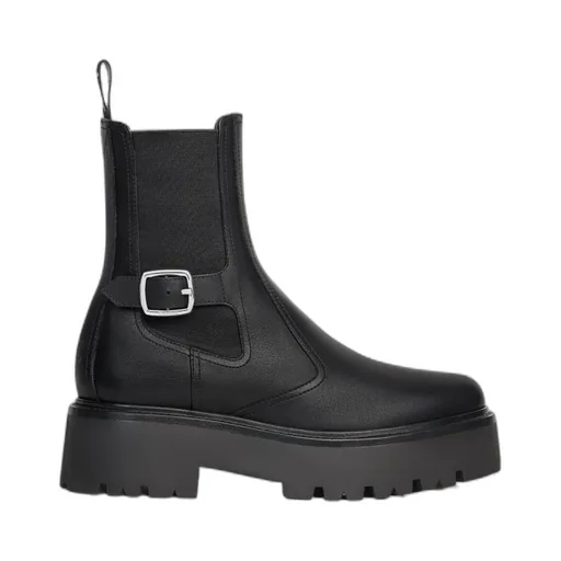 Bulky Chelsea Boot In Calfskin
