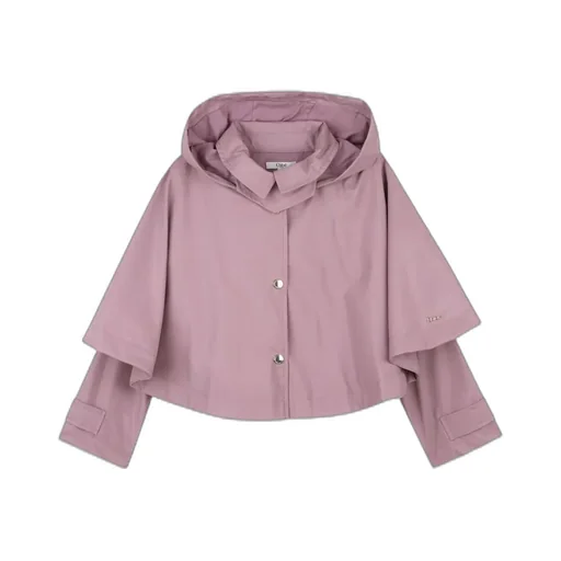 Hooded Cropped Jacket