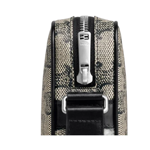 Medium Messenger Bag In Triomphe Canvas With Celine Print