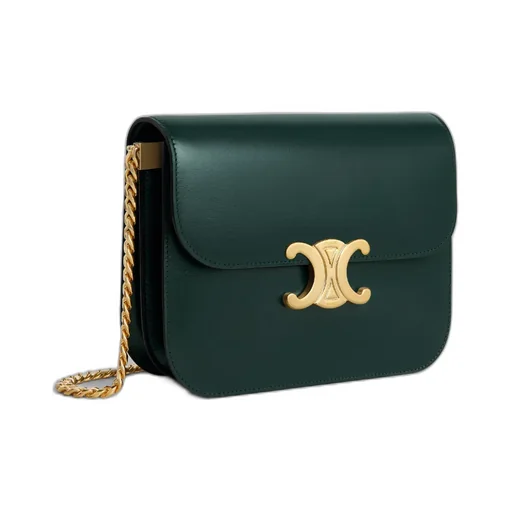 Medium College Bag In Shiny Calfskin