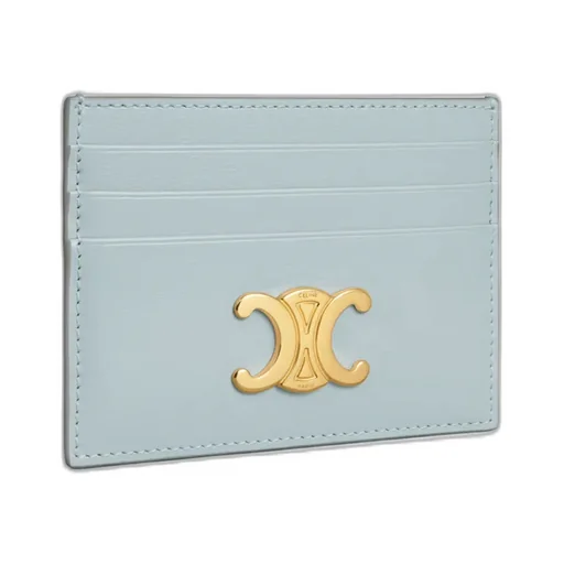 Card Holder Triomphe In Shiny Calfskin