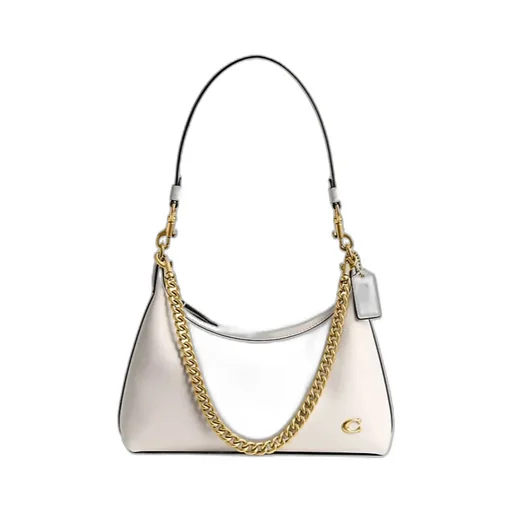 Juliet Logo Plaque Zipped Shoulder Bag